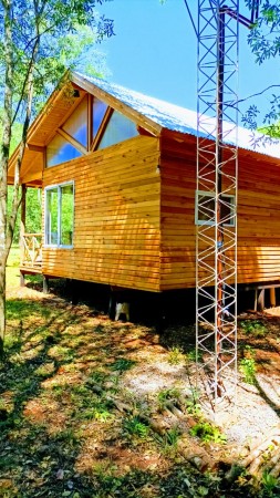 Hermosa cabaña en una hectárea de predio