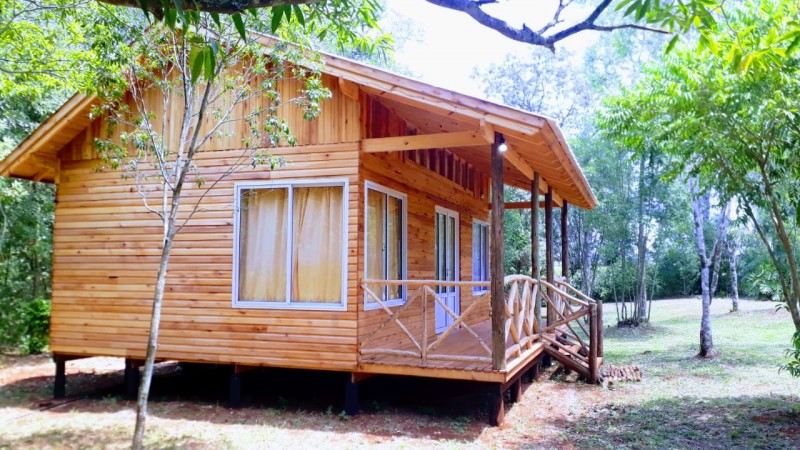 Hermosa cabaña en una hectárea de predio