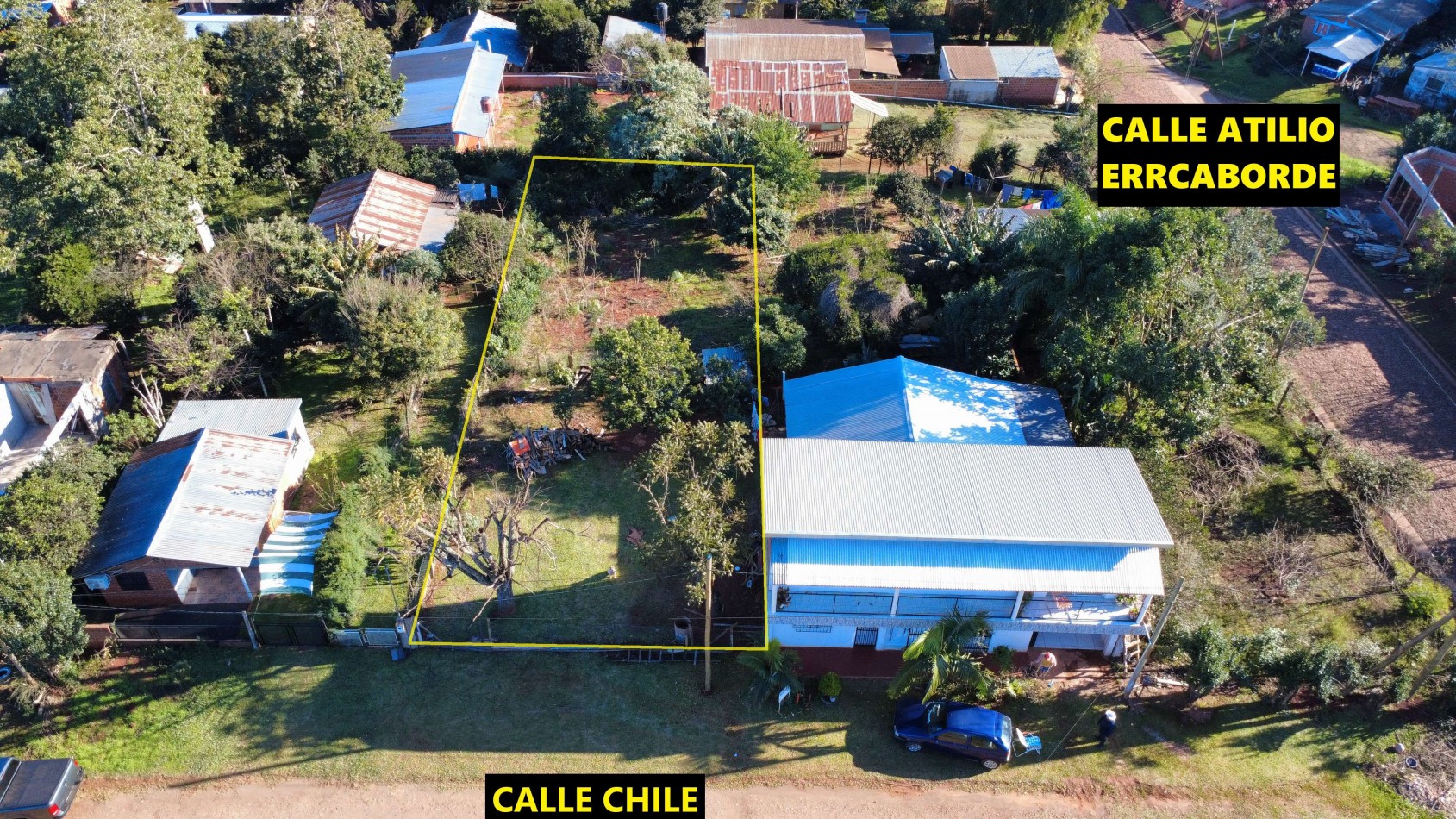 Terreno en Venta en Calle Chile y Errecaborde