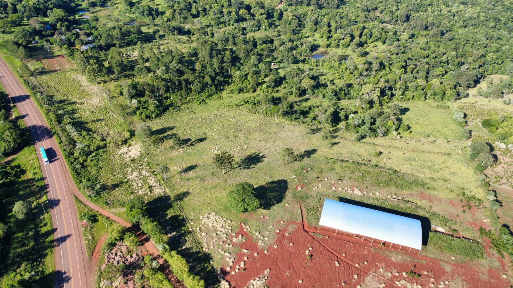 8 hectareas en venta a pasitos de Ruta 14 Aristobulo del Valle