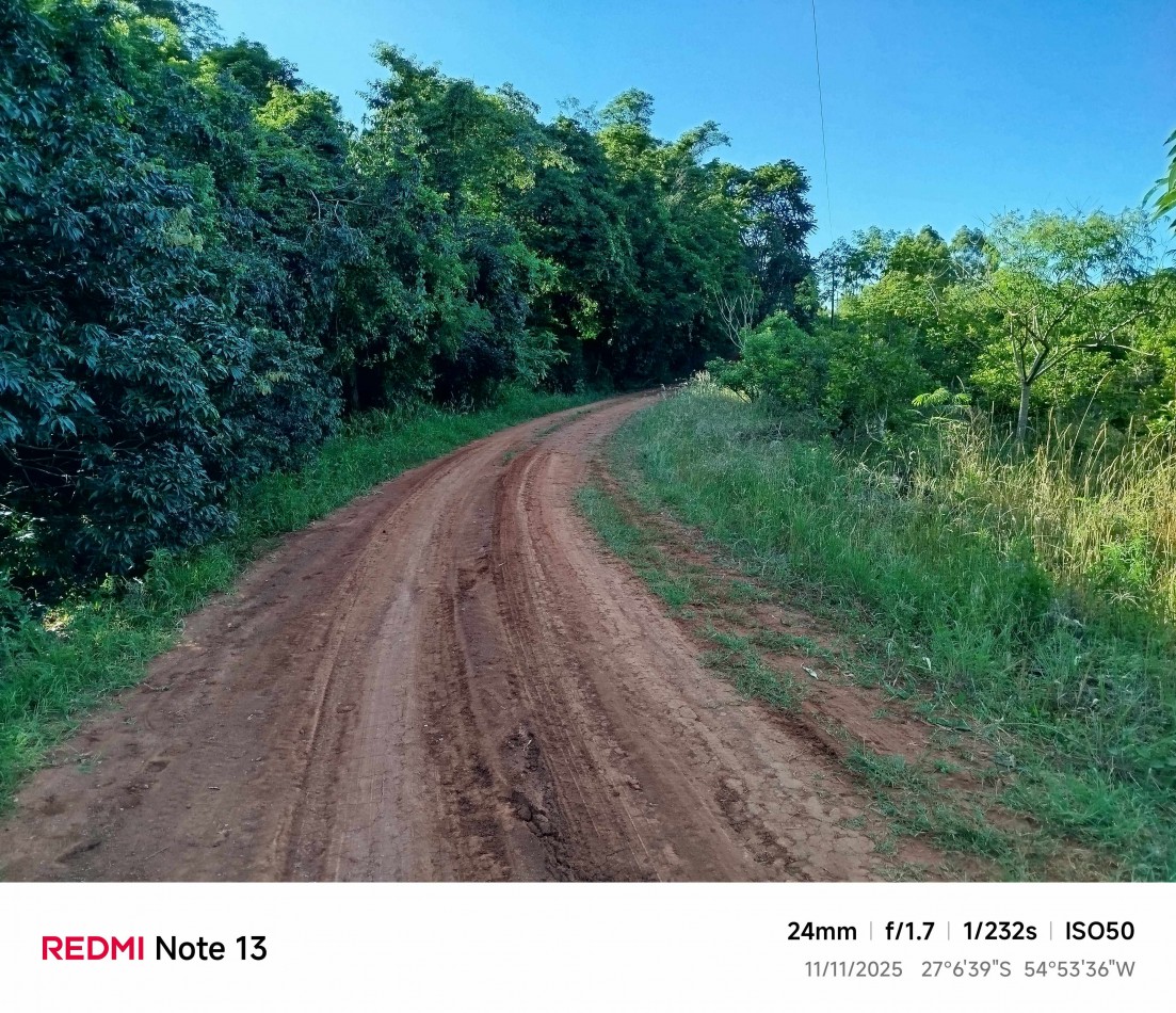 8 hectareas en venta a pasitos de Ruta 14 Aristobulo del Valle