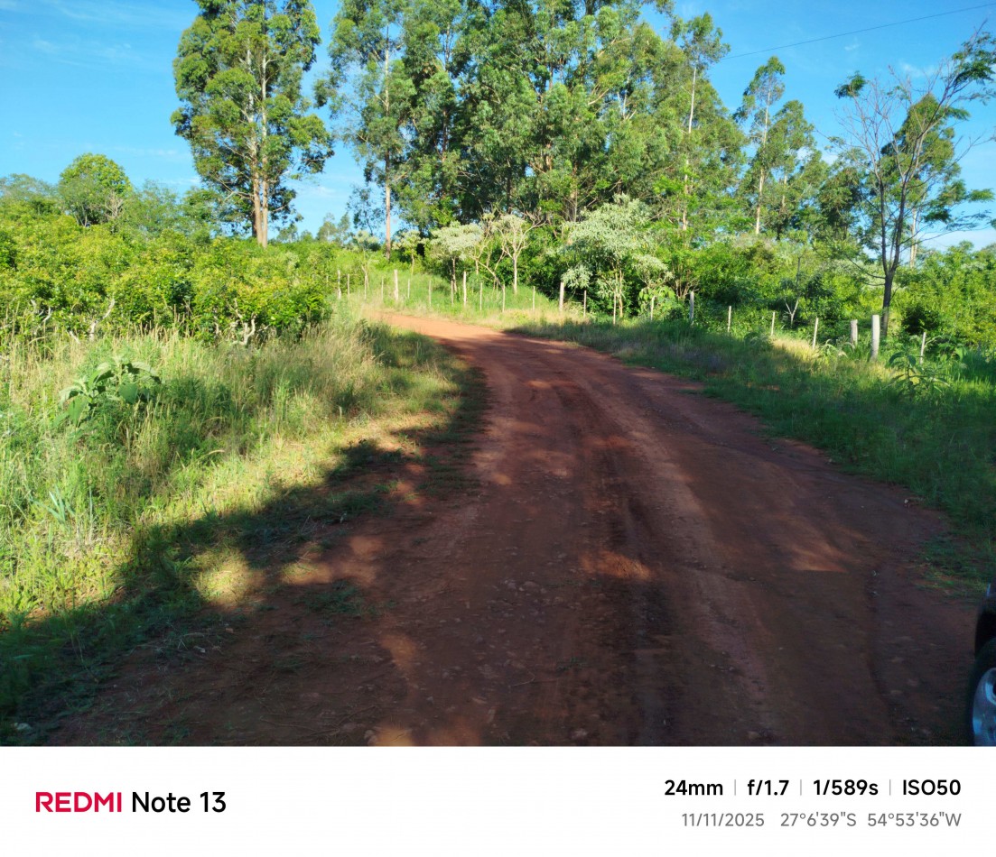 8 hectareas en venta a pasitos de Ruta 14 Aristobulo del Valle