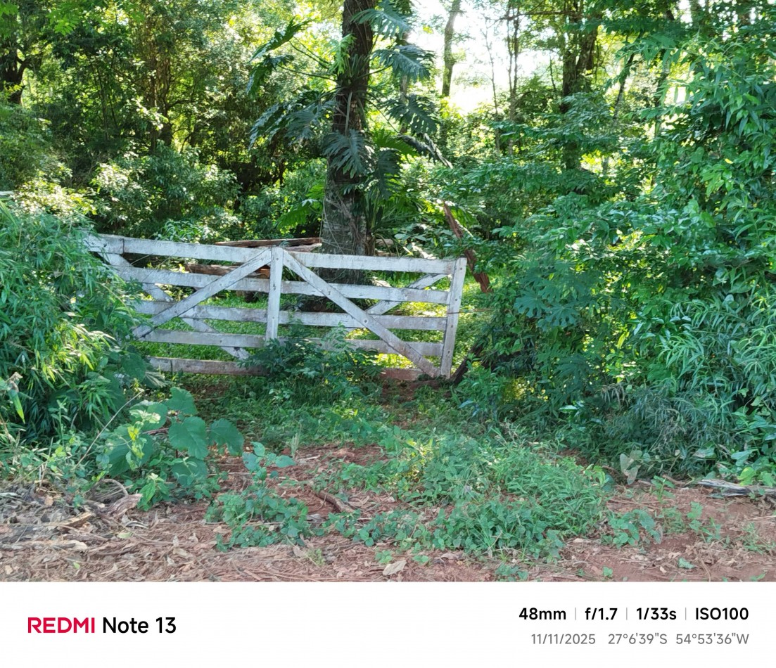 8 hectareas en venta a pasitos de Ruta 14 Aristobulo del Valle