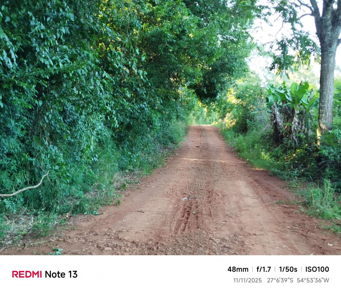 8 hectareas en venta a pasitos de Ruta 14 Aristobulo del Valle