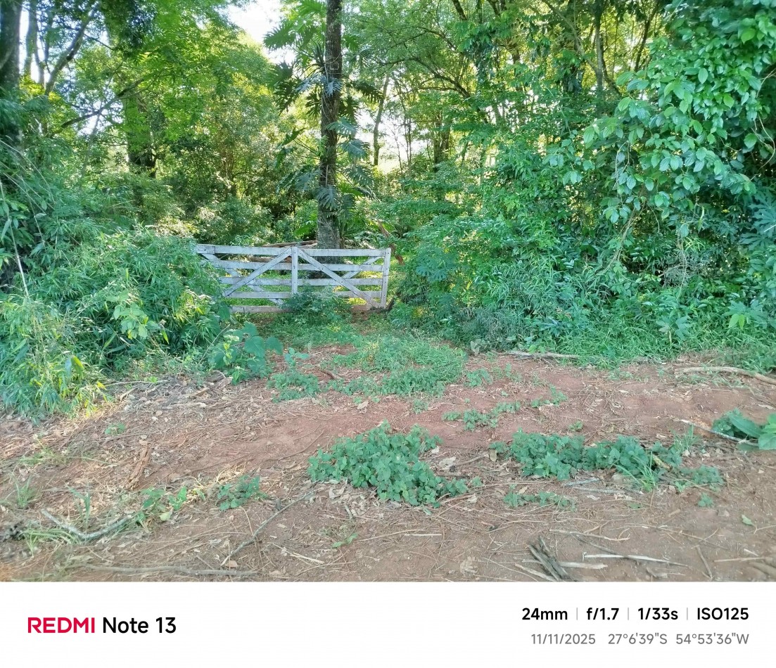 8 hectareas en venta a pasitos de Ruta 14 Aristobulo del Valle