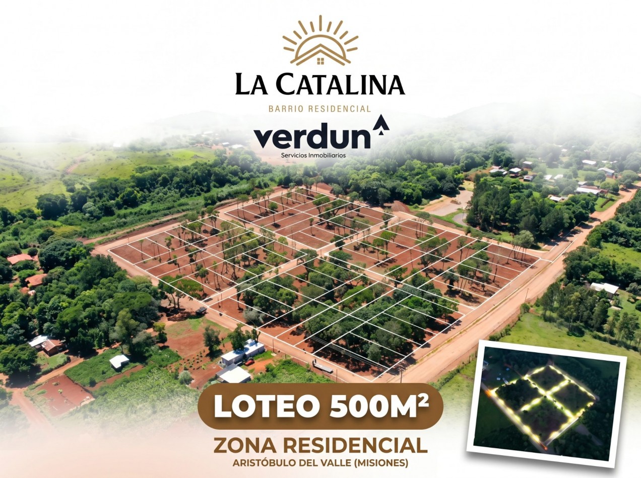 Terreno en venta en Loteo La Catalina Aristobulo del Valle